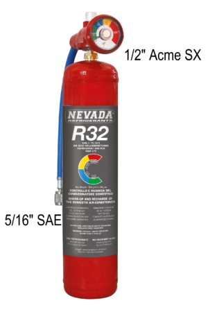 Bouteille de gaz R32 de 30 kg (valve W21,7 x 1/14) - Refrigerant Boys