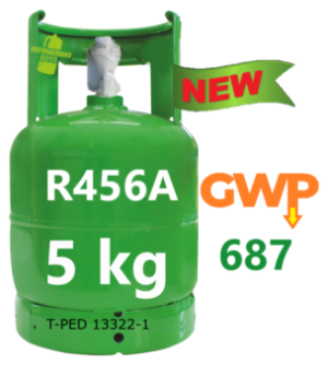 NACHFÜLL-Flasche für R32-Gas mit 1,8 kg 1/2″ ACME LINKS-Ventil -  Refrigerant Boys